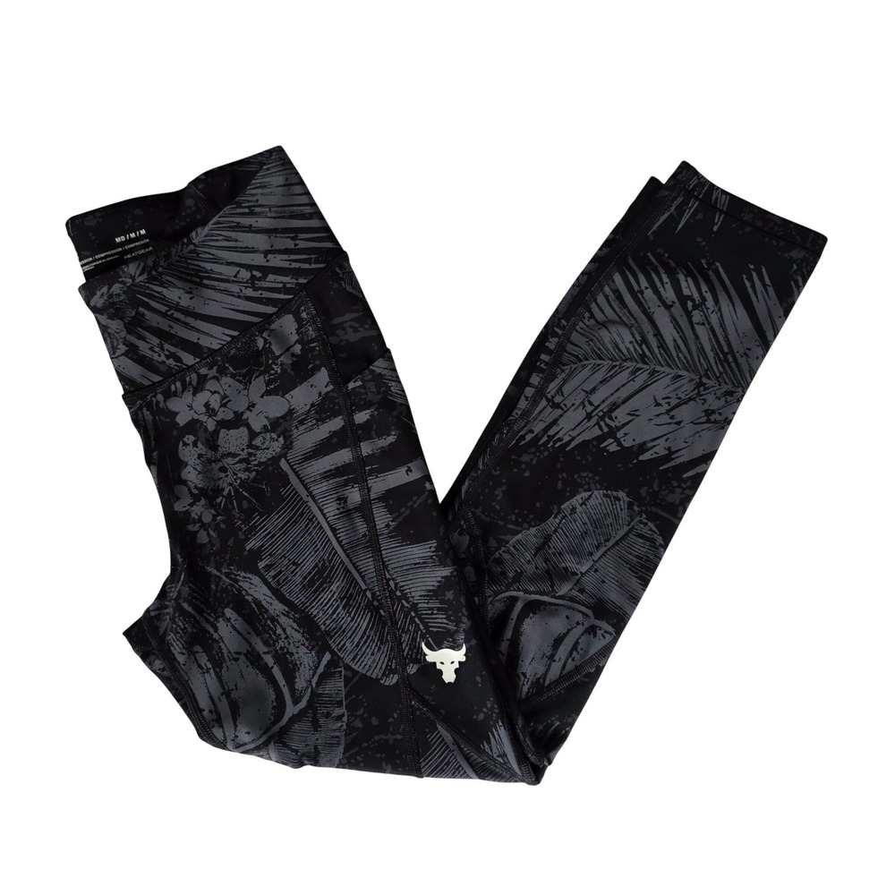 Under Armour Project Rock HeatGear Compression‎ Leggings Womens M Workout Pants